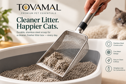 Stainless Steel Litter Scoop