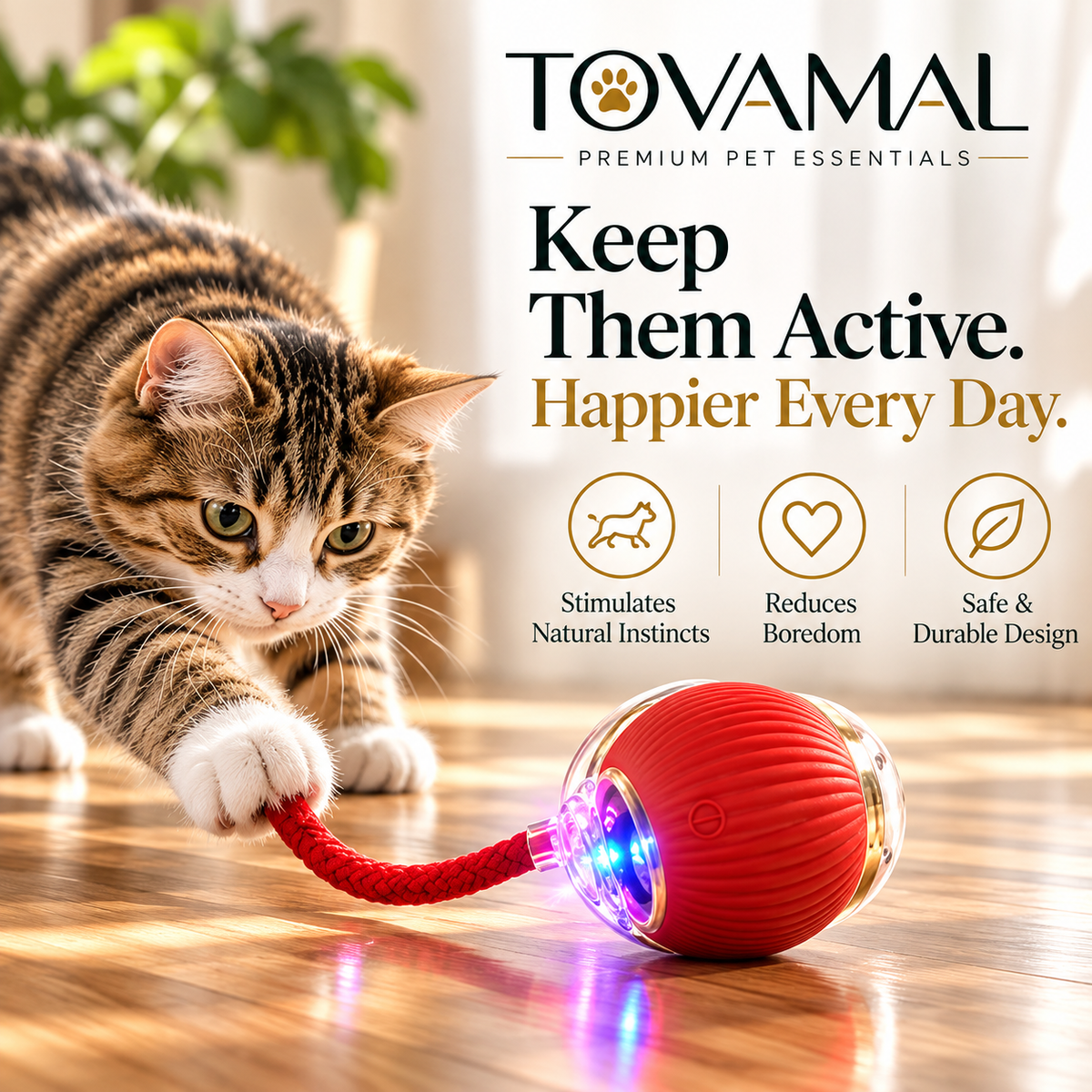 Rolling Ball Cat Toy
