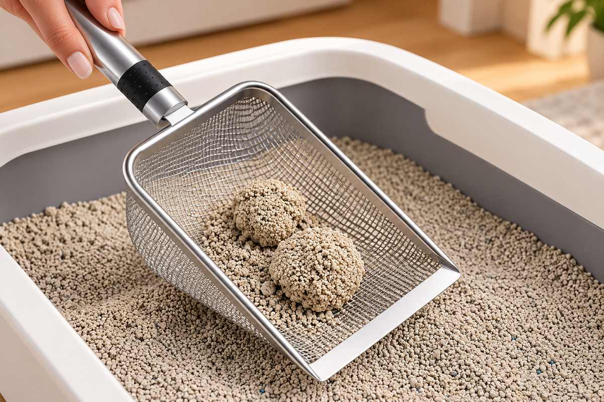 Stainless Steel Litter Scoop
