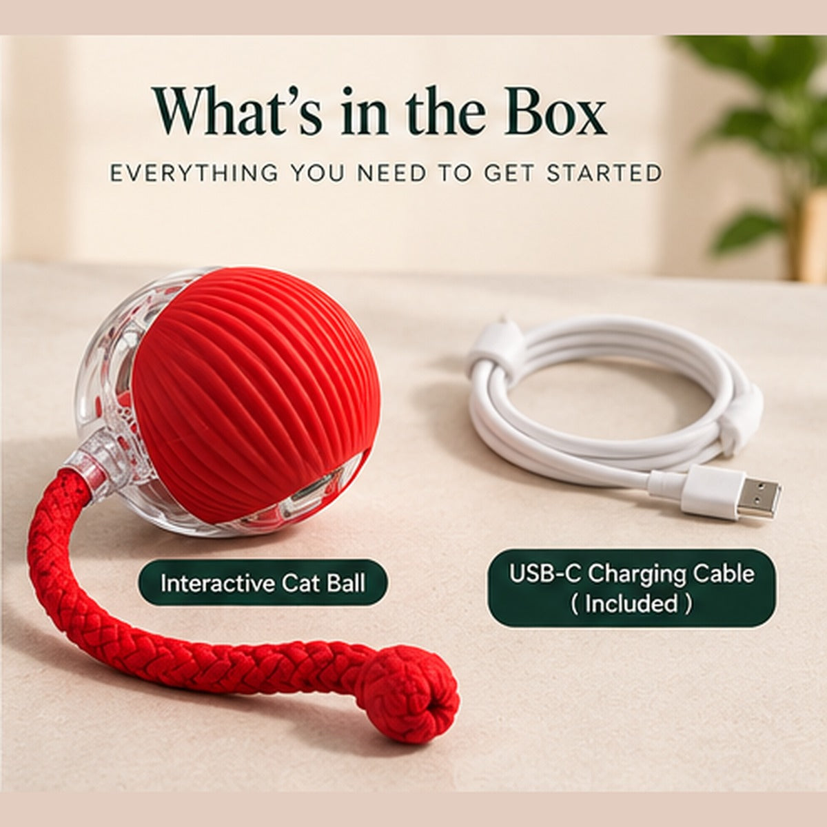 Rolling Ball Cat Toy